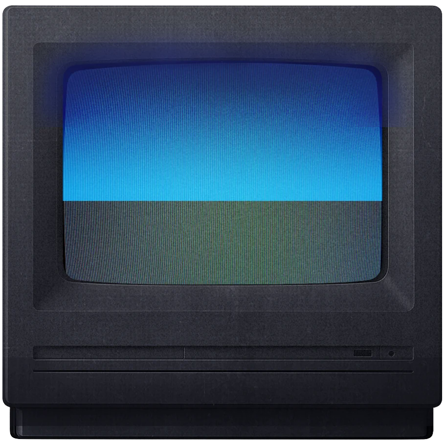 Retro CRT television